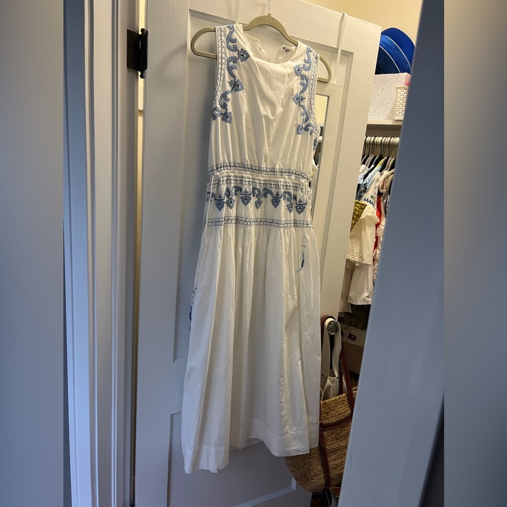 Zara white dress